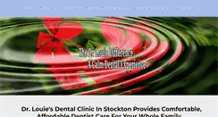 Desktop Screenshot of drlouiestocktondentist.com